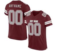 HGWOPGASD Maglie da Football Americano Personalizzate con Nome e Numero Maglietta Personalizzata per Adulti e Bambini A13