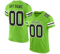 HGWOPGASD Maglie da Football Americano Personalizzate con Nome e Numero Maglietta Personalizzata per Adulti e Bambini A04