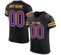 HGWOPGASD Maglie da Football Americano Personalizzate con Nome e Numero Maglietta Personalizzata per Adulti e Bambini A36