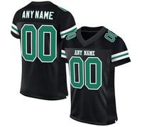 HGWOPGASD Maglie da Rugby Personalizzate con Nome e Numero per Adulti, Ragazzi e Bambini in età prescolare, Maglie da Football Americano Personalizzate, Maglia a Maniche Corte B02