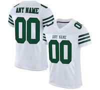 HGWOPGASD Maglie da Rugby Personalizzate con Nome e Numero per Adulti, Ragazzi e Bambini in età prescolare, Maglie da Football Americano Personalizzate, Maglia a Maniche Corte B24