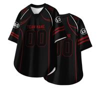 HGWOPGASD Maglie da Rugby Personalizzate con Nome, Numero e Logo per Adulti, Ragazzi e Bambini in età prescolare, Maglie da Football Americano Personalizzate, Maglia a Maniche Corte A05