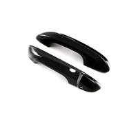 HGYFS5 Adesivo Antigraffio Compatibile Con MG Mulan MG4 2022-2024 Destra CopriScanalatura Monoforo 1 Sensore Anti-Graffio Per Maniglia Porta(2 doors bright black)