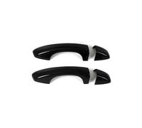 HGYFS5 Adesivo Antigraffio Compatibile Con Teramont Touareg X 2017-2024 Maniglie Porta Senza Fori Pellicola Protettiva Decorativa Anti-Graffio(2 doors bright black)