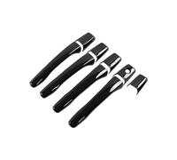 HGYFS5 Adesivo Antigraffio Copri Maniglia Porta Anti-graffio Per Airtrek 2002-2005, Con Foro Singolo, Accessorio Di Aggiornamento(9 pieces of bright black)