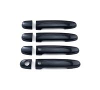 HGYFS5 Adesivo Antigraffio Copri Maniglia Porta Anti-graffio Per Toyota Aygo 2014-2021, Con Foro Singolo, Accessorio Di Aggiornamento(Dual smart bright black)