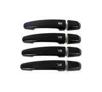 HGYFS5 Adesivo Antigraffio Copri Maniglia Porta Anti-graffio Senza Foro Per Volt D2JC 2016-2019, Accessorio Di Aggiornamento(The four wisdom bright black)