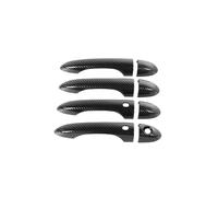 HGYFS5 Adesivo Antigraffio Copri Maniglia Porta E Protezione Per Vano Porta Di Cherokee 2014-2018, Accessori Interni Ed Esterni(Handle - carbon fiber pattern)