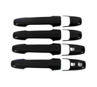 HGYFS5 Adesivo Antigraffio Copri Maniglia Porta Intelligente Doppia A Foro Singolo Per Toyota Yaris Cross 2023-2024, Accessorio Di Aggiornamento(Bright black-left-hand drive)