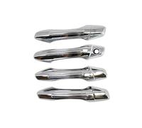 HGYFS5 Adesivo Antigraffio Coprigancio Cromato Monoforo Per Hyundai Santa Fe IX45 2013-2017 - Pellicola Anti-Graffio Per Scodelle Porte E Maniglie Decorativi(Dual intelligence)