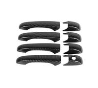 HGYFS5 Adesivo Antigraffio Fascia Decorativa Monoforo Antipolvere Per Chrysler 300C LE LX 2005-2011(Modello in fibra di carbonio)