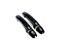 HGYFS5 Adesivo Antigraffio Pellicola Protettiva Anti Graffio Per Maniglia Porta Per Suzuki Vitara Cornice Decorativa Con Foro Singolo(2 doors bright black)