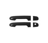 HGYFS5 Adesivo Antigraffio Pellicola Protettiva Per Cornice Maniglia A Foro Singolo Compatibile Kia Pegas 2017-2024 - Antigraffio Per Maniglie Esterne(2 doors bright black)