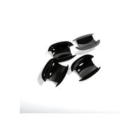 HGYFS5 Adesivo Antigraffio Pellicola Protettiva Per Maniglie Golf VI 2009-2013 Fascia Cromata Antigraffio Esterna(Small door bowl bright black)