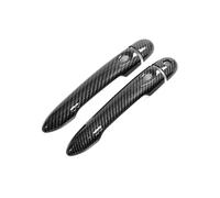 HGYFS5 Adesivo Antigraffio Per Alpine A110 2017-2022 Copriganascia Monoforo Anti-Graffio Protezione Scodellette Esterne Kit(Dual smart carbon fiber pattern)