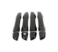 HGYFS5 Adesivo Antigraffio Per Civic 10a Generazione 2016-2021 - Fascie Intelligenti Antigraffio Per Maniglie Portiere - Pellicola Protettiva Per Scodelle(Modello in fibra di carbonio)