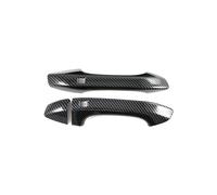 HGYFS5 Adesivo Antigraffio Per Kia K5 2020-2022 Copriganascia Esterno Senza Fori Doppio Smart Decorativo Antigraffio(2 doors carbon fiber pattern)