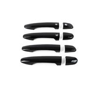 HGYFS5 Adesivo Antigraffio Per Mazdaes3 Axela Atenza 6 2011-2013 Guida Sinistra Copriganascia Monoforo Doppio Intelligente Pellicola Antigraffio Per Rifiniture Porte Esterni(Bright black)