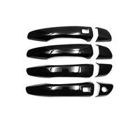 HGYFS5 Adesivo Antigraffio Per Peugeot 308 T9 2015-2022 - Maniglia Doppia Intelligente Monoforo Con Protezione Anti-Graffio Per Personalizzazione Auto(Bright black)