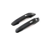 HGYFS5 Adesivo Antigraffio Per Q5L 2018 Accessori Rivestimento Completo Anti-Graffio Per Maniglia Porta Con Scodellino Decorativo(2 doors bright black)