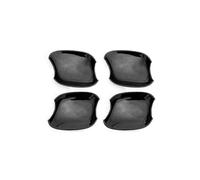 HGYFS5 Adesivo Antigraffio Per Q5L 2018 Accessori Rivestimento Completo Anti-Graffio Per Maniglia Porta Con Scodellino Decorativo(Small door bowl bright black)