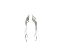 HGYFS5 Adesivo Antigraffio Per Q5L 2018 Accessori Semi-Avvolgenti Anti-Graffio Per Maniglia Porta Con Scodellino Decorativo(2 doors electroplated)