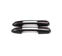 HGYFS5 Adesivo Antigraffio Per Toyota Highlander 2021-2024 Maniglia Porta Doppia Intelligente Design Cavo Antigraffio Accessori Per Modifiche Auto(2 doors carbon fiber pattern)