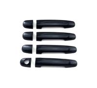 HGYFS5 Adesivo Antigraffio Rivestimento per maniglia porta a foro singolo per Toyota E 2007-2012 - Parti di aggiornamento antigraffio(Bright black)