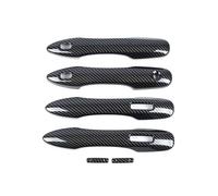 HGYFS5 Pellicola Protettiva per Maniglia Portiera Auto Per Toyota Alphard40 Serie 40 2024 Maniglia Porta Monoforo & Accessori Decorativi Per Cassetto Porta(Dual smart carbon fiber pattern)