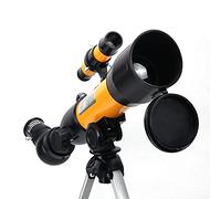 HGYJ Telescopio per astronomia, obiettivo professionale HD ，lente 32mm lunghezza focale 360mm, adulti/bambini/appassionati di astronomia, guardare la luna/stelle/paesaggio,Yellow,One size