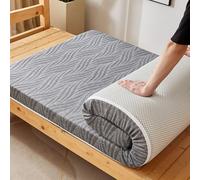 HGYNBCP Materasso da campeggio portatile in memory foam - Futon arrotolabile(Gray8cm,120 * 200cm)
