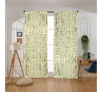 HH 9X8FT Champagne Sequin Curtain Backdrop Panel for Wedding Party Christmas Party Curtains Glitter Photo Background for Wedding Baby Shower Stage Home Decorations(Champagne,W 96" x L 54" (2 Panels))