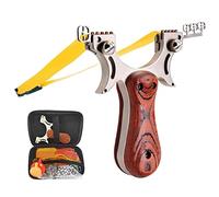 HH-CC Fionda per la caccia, fionda professionale con fasce piatte extra spesse da 1,2 mm, catapulta ad alta velocità per adulti, principianti, adolescenti