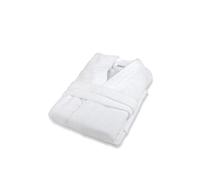 HH HERMET HOTELLERIE Accappatoio Senza Cappuccio In morbida Spugna 100% Cotone, 400 gr/mq, Tg. L/XL, Ideale per Hotel Spa B&B