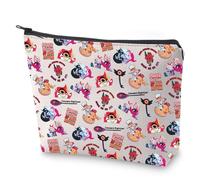 HH Inspired Gift Made Me Do It - Trousse per trucchi, con motivo cartone animato, idea regalo per amanti della commedia musicale, Mi ha fatto fare