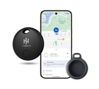 HH-Tech Smart Tag Bluetooth (1 Tag +1 Protector) per dispositivi Android Compatibile con Google Find My, Air Tracker Tag, Trova oggetti, Traccia facilmente il tuo portafoglio, borsa, valigia e altro