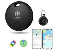 HH-Tech Smart Tag Bluetooth (Black Pack-1) Dual Sytem per dispositivi Apple e Google.