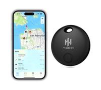HH-Tech Smart Tag Lite per dispositivi Apple iOS, Air Tracker, ricerca oggetti, batteria sostituibile, traccia facilmente portafoglio, borsa, valigia e altro in tutto il mondo con l'app Trova la mia