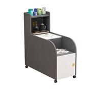 Hhaoran-9868 Credenza a buffet Credenza for divano Credenza rimovibile Soggiorno Semplice e moderno Tavolino da caffè ad angolo Mobile a buffet(Grijs,70x40x100cm)