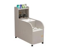Hhaoran-9868 Credenza a buffet Credenza for divano Credenza rimovibile Soggiorno Semplice e moderno Tavolino da caffè ad angolo Mobile a buffet(Khaki,70x35x100cm)