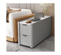 Hhaoran-9868 Credenza a buffet Credenza for divano da terra, leggera, di lusso, premium, in legno massello, super stretta, for cartellette, tavolino Mobile a buffet(D)