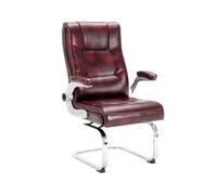 Hhaoran-9868 Sedia da gioco per computer, sedia a nodo, seduta girevole, protezione lombare, sedia da ufficio sedentaria confortevole, sedia da studio a casa (Burgundy)