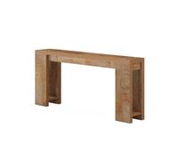 Hhaoran-9868 Tavolino laterale Tavolo consolle lungo, tavolo da divano in stile fattoria dietro il divano, tavolo d'accento for ingresso stretto Tavolo consolle