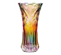 Hhaoran-9868 Vaso decorativo con cristallo arcobaleno per Natale, autunno, Natale, cena, decorazione da tavolo, adatto per sala da pranzo e soggiorno