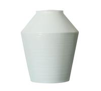Hhaoran-9868 Vaso in porcellana blu e bianca grande minimalista fatto a mano per casa, soggiorno, composizioni floreali, vaso da tavolo adatto per sala da pranzo e soggiorno