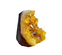 HHCTEBEC Grappolo Grezzo di citrino Giallo Naturale, Pietra della ricchezza