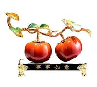 HHCTEBEC Ornamenti Scultura Ornamenti di Cachi,Statua Fengshui per ricchezza e Fortuna,Scultura Simbolo Fortuna,Ornamento da Tavolo in Resina per Ufficio Domestico Ornamenti Feng Shui,C