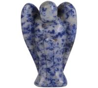 HHCTEBEC Pietra Preziosa Portafortuna Simbolo di Amore, Pace E Guarigione Formato da Tasca Amuleto di Cristallo per Chakra Reiki Meditazione E Decorazione Domestica 2.5 CM,15