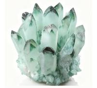 HHCTEBEC Quarzo Citrino Pietra Grezza, 200-900G Quarzo Citrino Pietra Naturale, Cristalloterapia Pietre Curative, Gemme di Cristallo Grezzo per La Guarigione E La Decorazione,Verde,600g