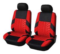 HHCVLUZI 2 Pezzi Auto Anteriore Coprisedile per KIA Sportage II (Je/KM) 2004-2010, Confortevole Protezione Sedili Anteriori Coprisedile Autosedili Accessori Interno,Red